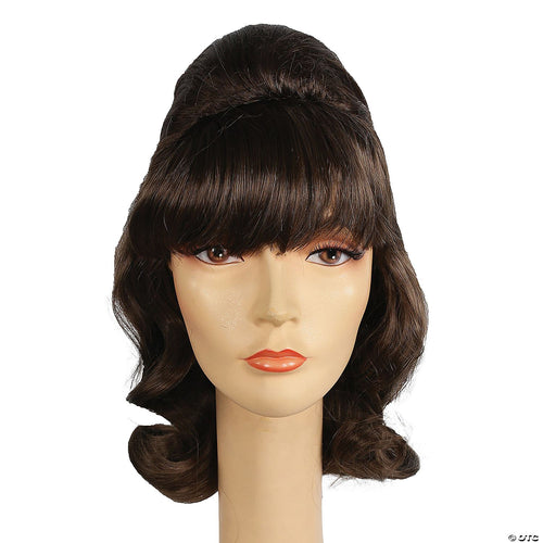 Womens Beehive Pageboy Wig | Light Brown