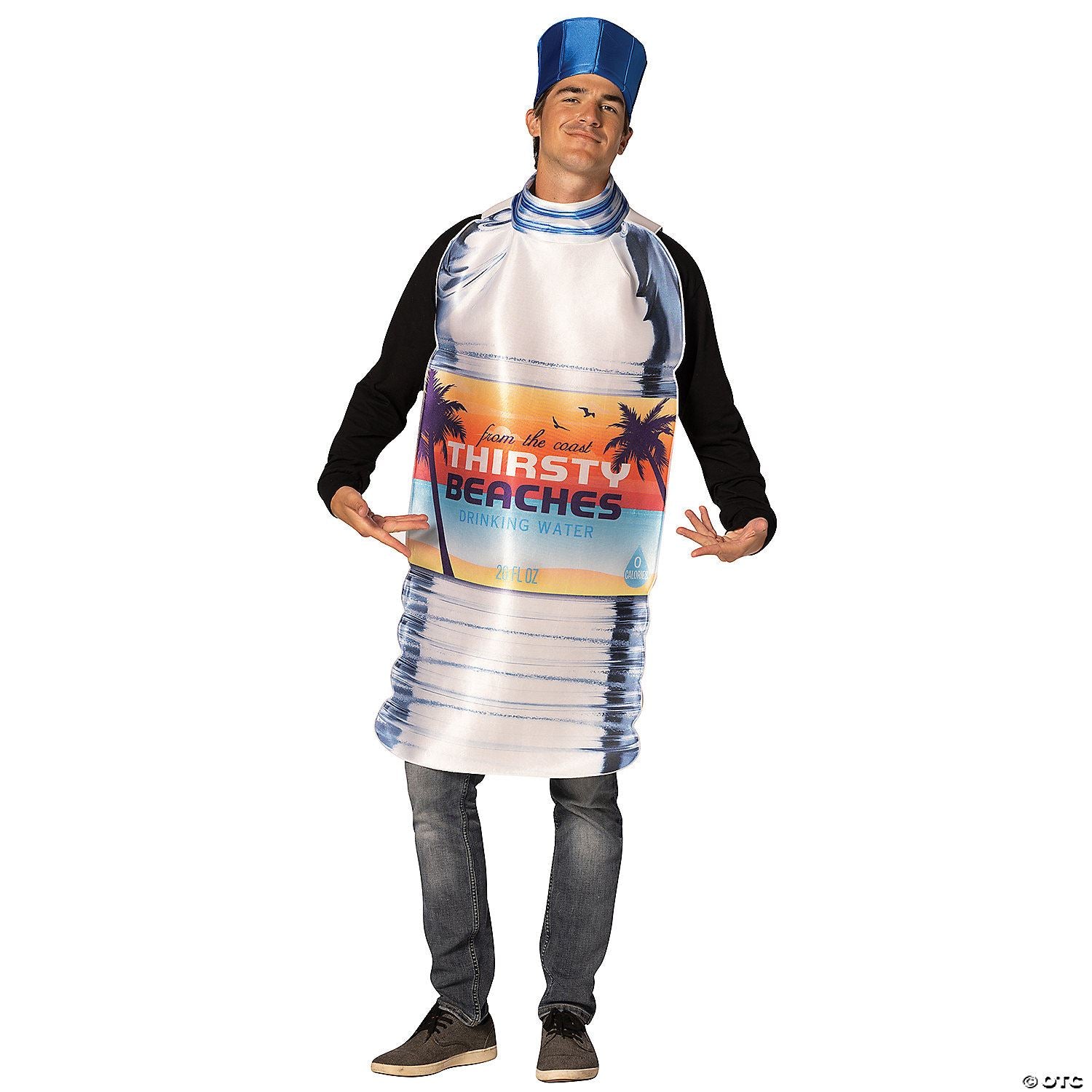 Unisex | Adults Plastic Water Bottle Costume