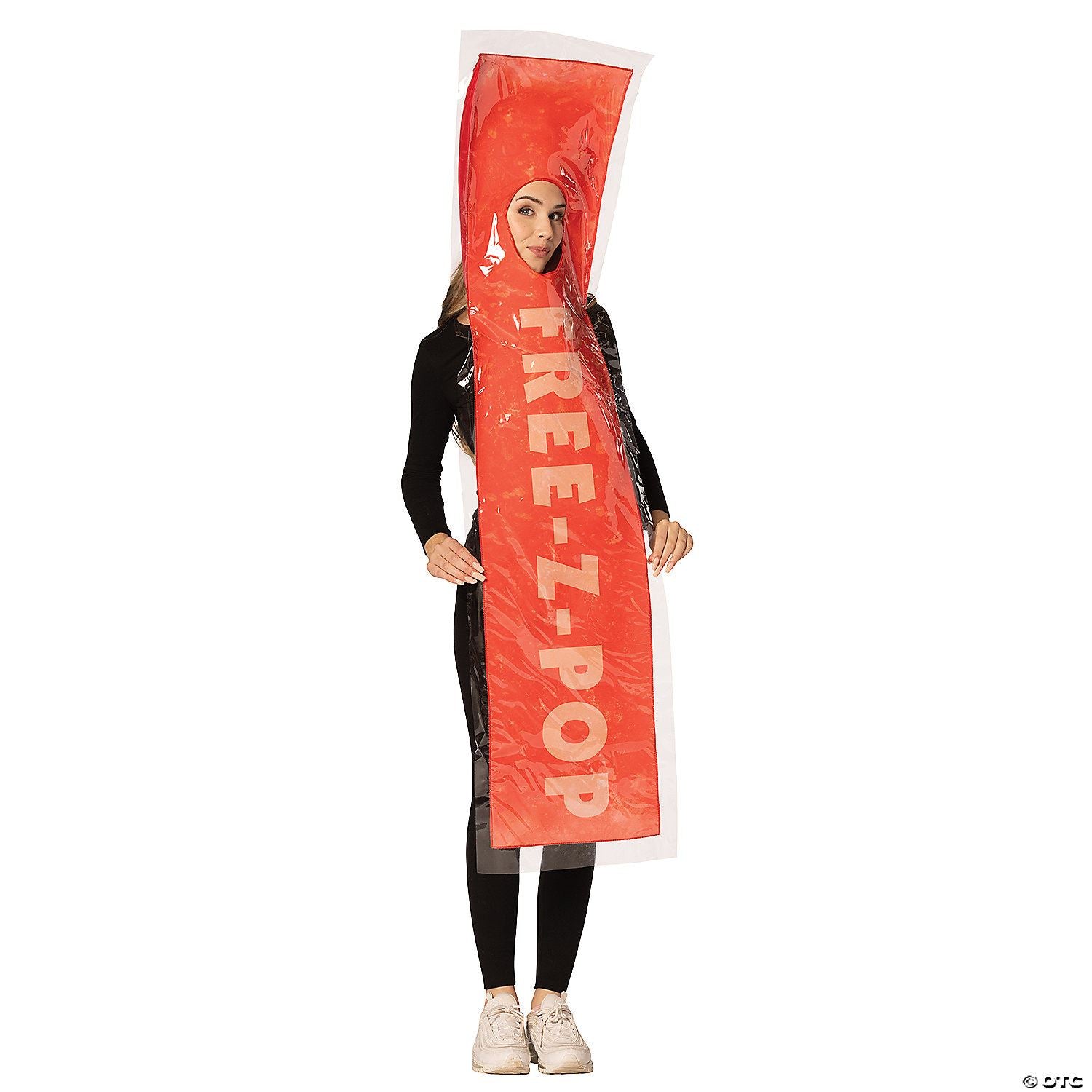 Unisex | Adults Red Free-Z-Pop Ice Costume