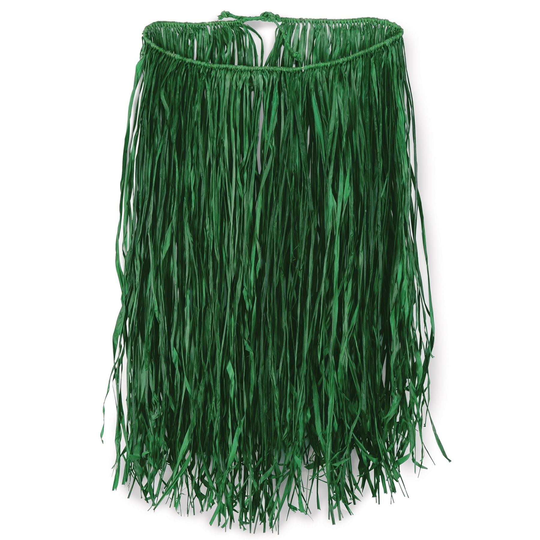 Beistle Value Raffia Hula Skirt (Extra Large Green) - Luau | Party Supply