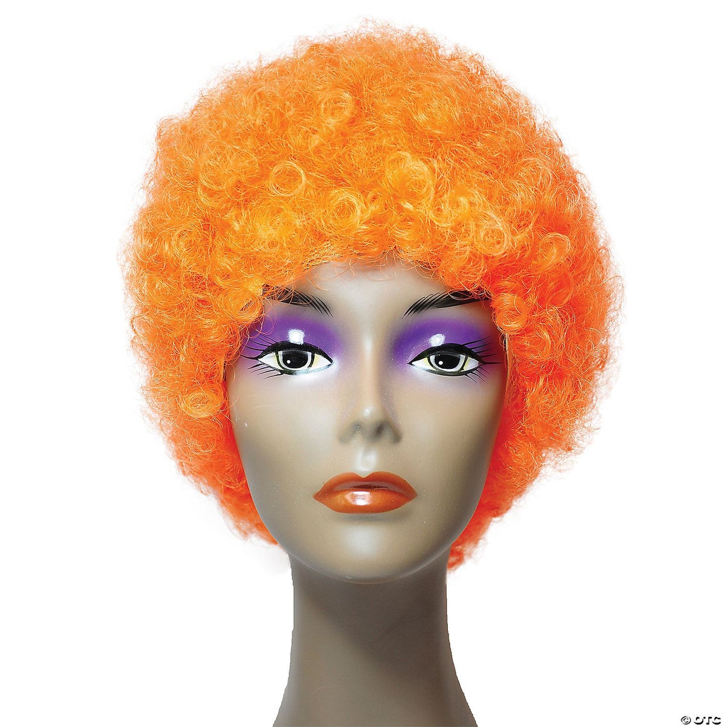Adults Bargain Afro Wig | Orange