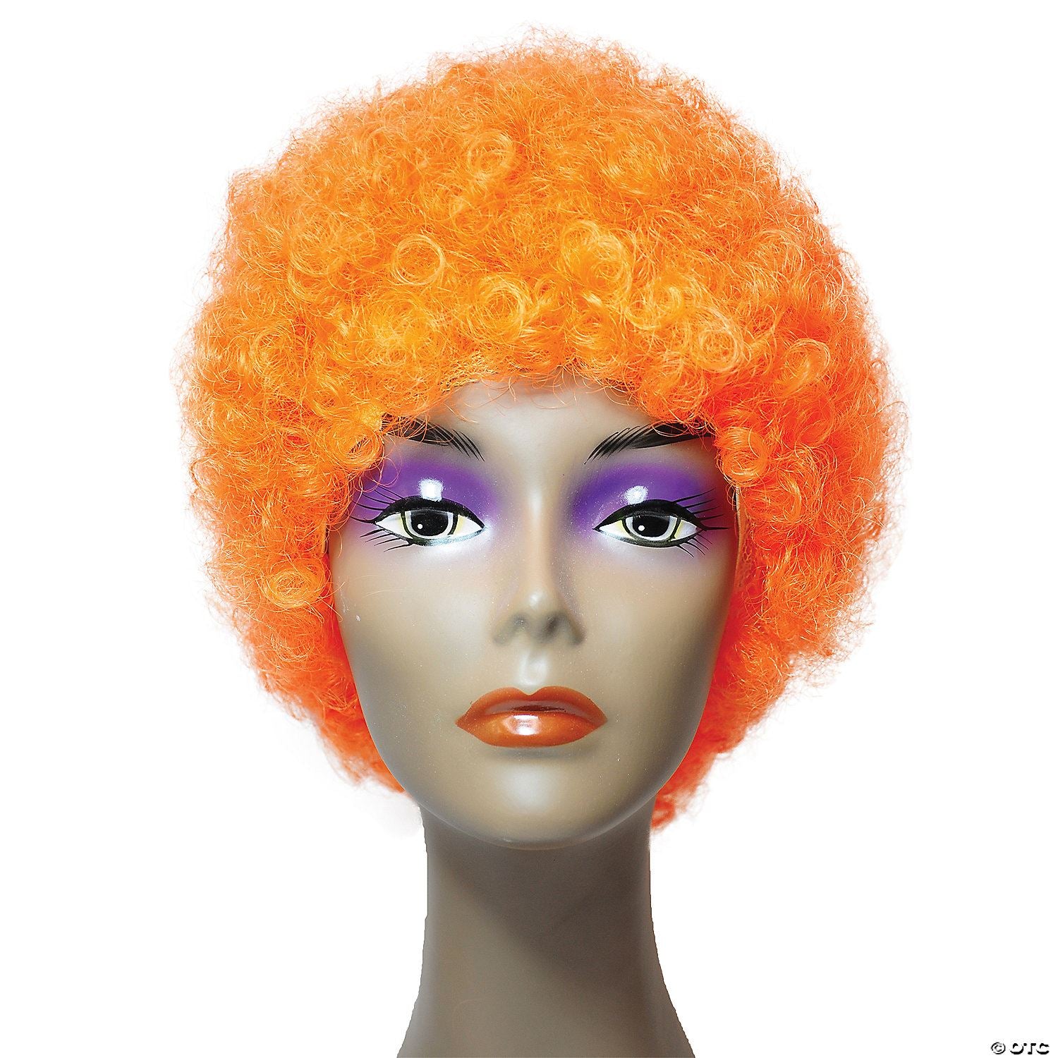 Adults Bargain Afro Wig | Orange