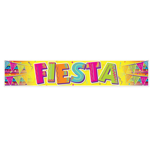 Beistle All Weather Fiesta Banner - Fiesta/Cinco de Mayo | Party Supply