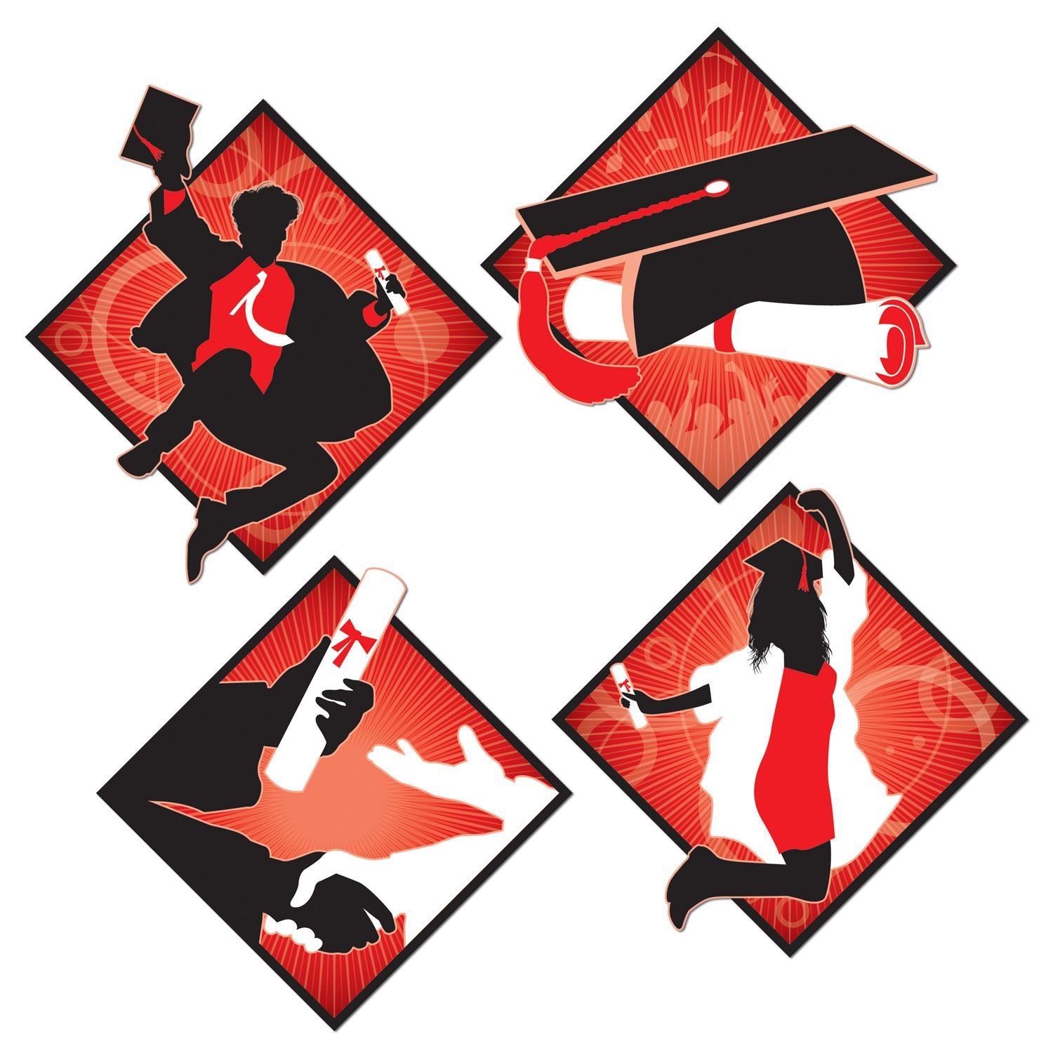 Beistle Graduation Cutouts | Party Supply | Decoration