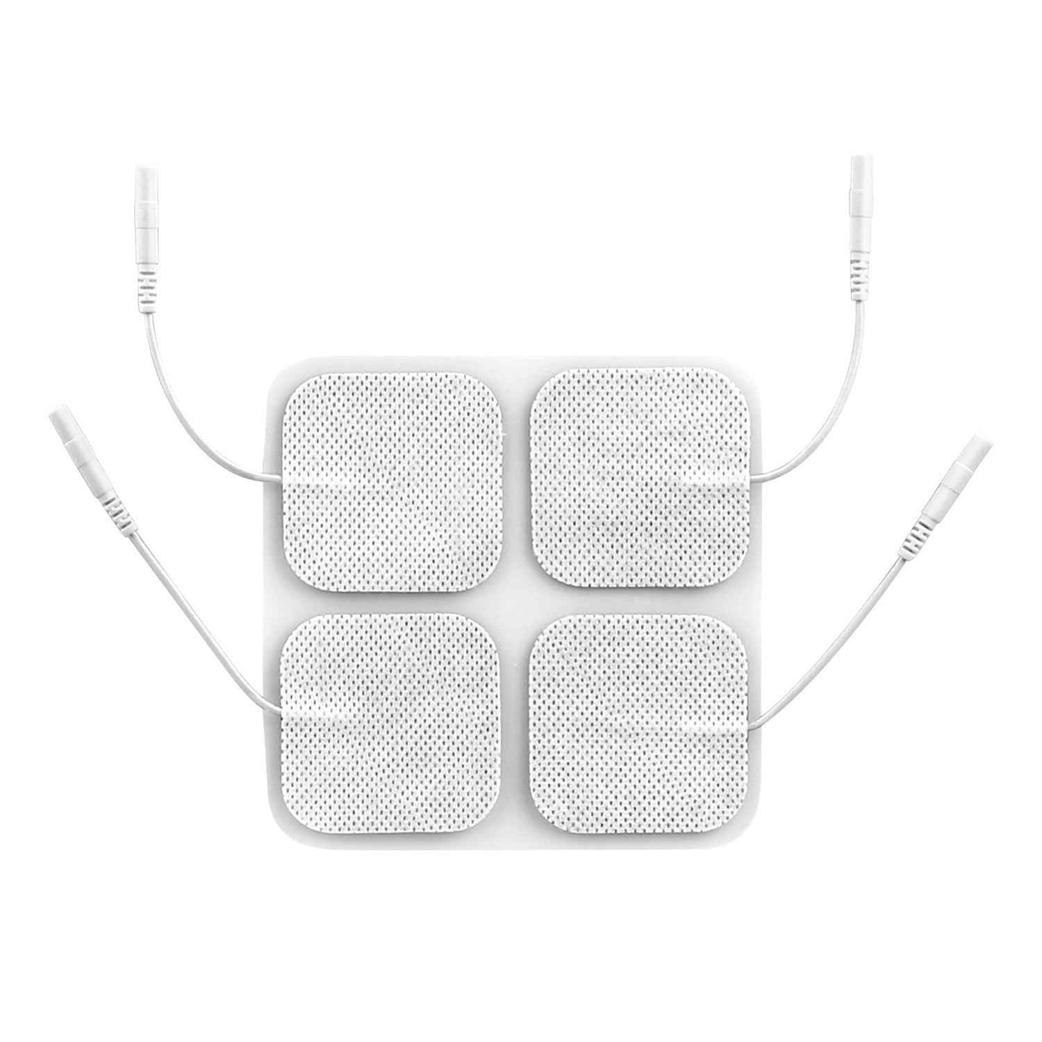 4Pcs Reusable Self Adhesive Replacement Electrode Pads For TENS/EMS Unit Muscle
