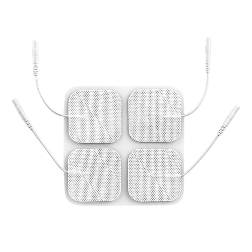 4Pcs Reusable Self Adhesive Replacement Electrode Pads For TENS/EMS Unit Muscle