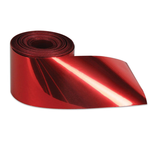 Beistle Red Flame Retardant Gleam N Streamer - General Occasion | Party Supply