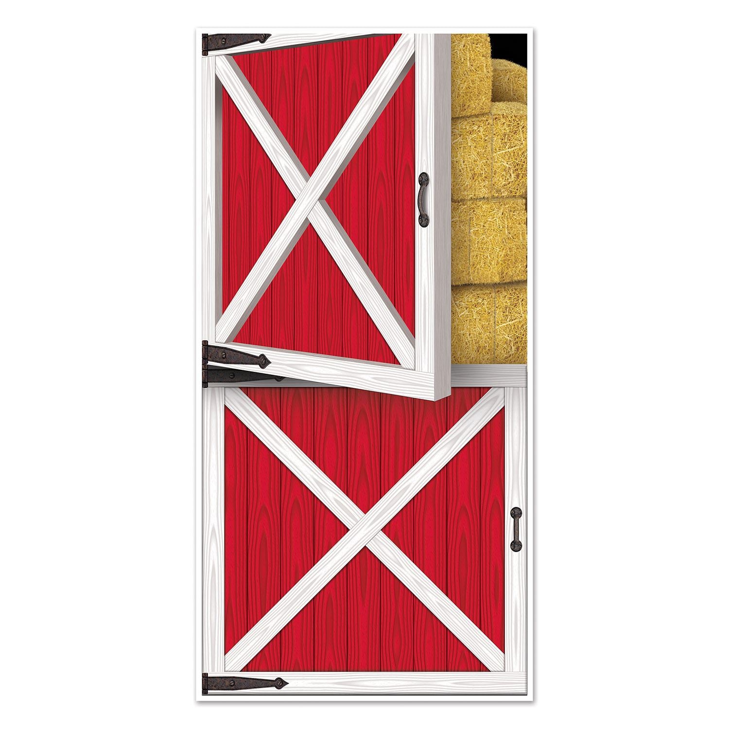 Beistle Barn Door Door Cover - Farm | Party Supply | Decoration