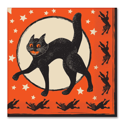 Beistle Vintage Halloween Luncheon Napkins - Halloween-Vintage | Party Supply