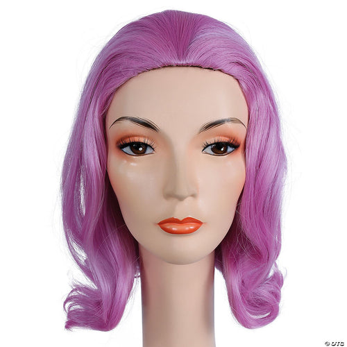 Pale Purple 1960s Prom Pageboy Wig | Lilac