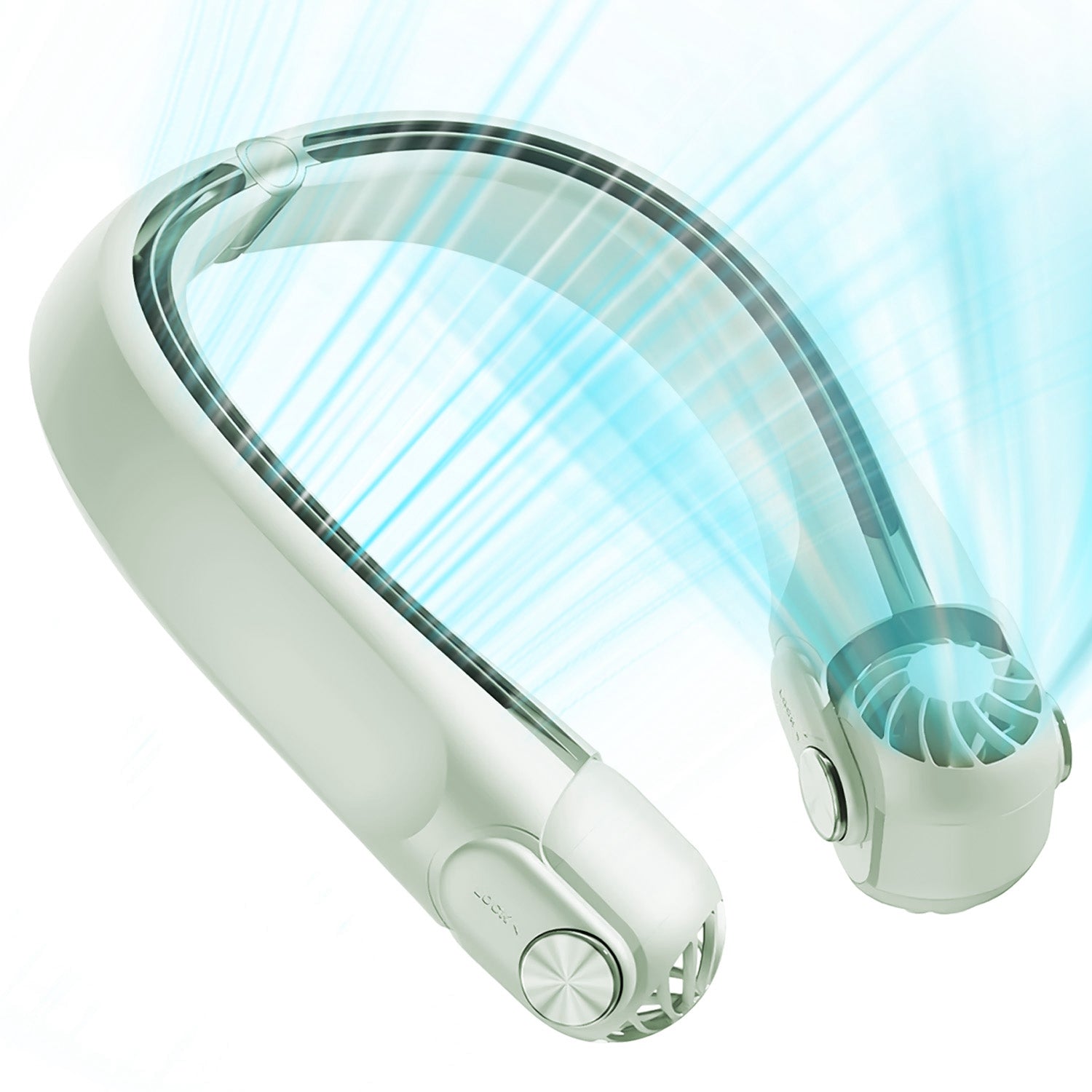 Portable Neck Hanging Fan Hands-free Cooling Personal Fan with 3 Speeds 360ºAir