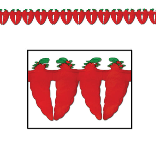 Beistle Chili Pepper Garland - Fiesta/Cinco de Mayo | Party Supply