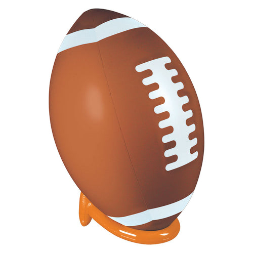 Beistle Inflatable Football and Tee Set | Party Supply | Decoration