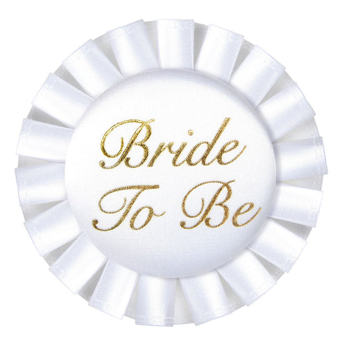 Beistle Bride To Be Satin Button - Wedding | Party Supply | Decoration