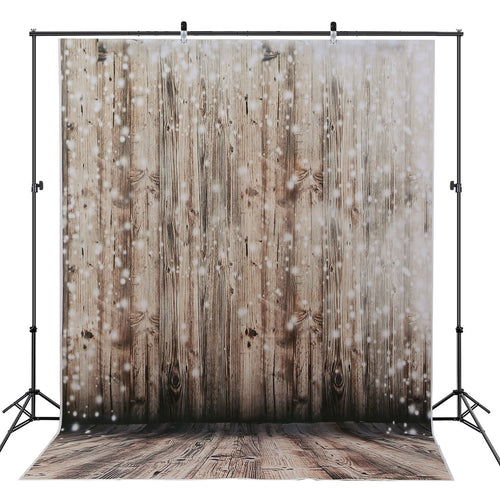 5x7FT Wooden Floor Photo Backdrops Wood Wall Rustic Photography Background for
