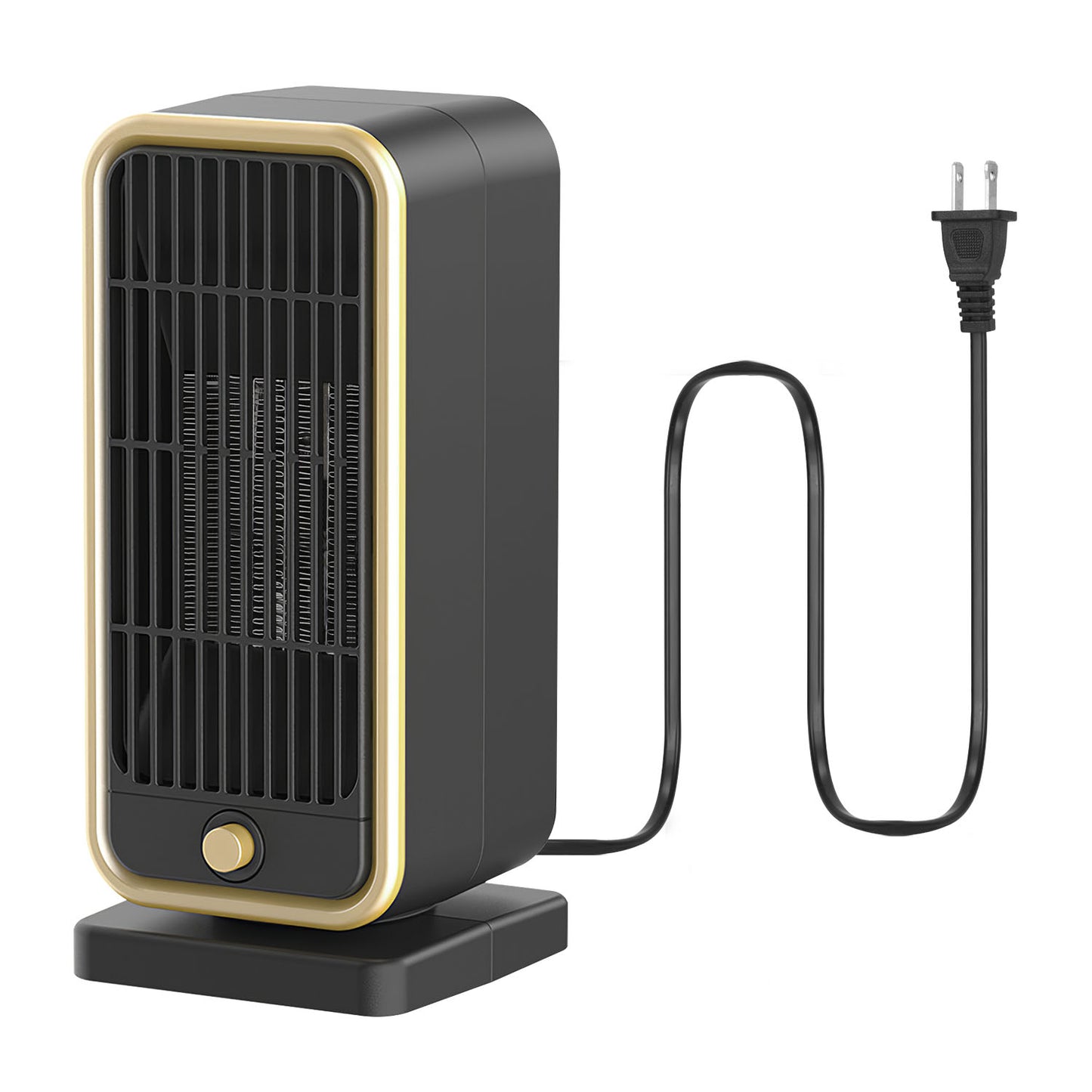 500W Portable Electric Heater PTC Ceramic Heating Space Heater Overheating Tip