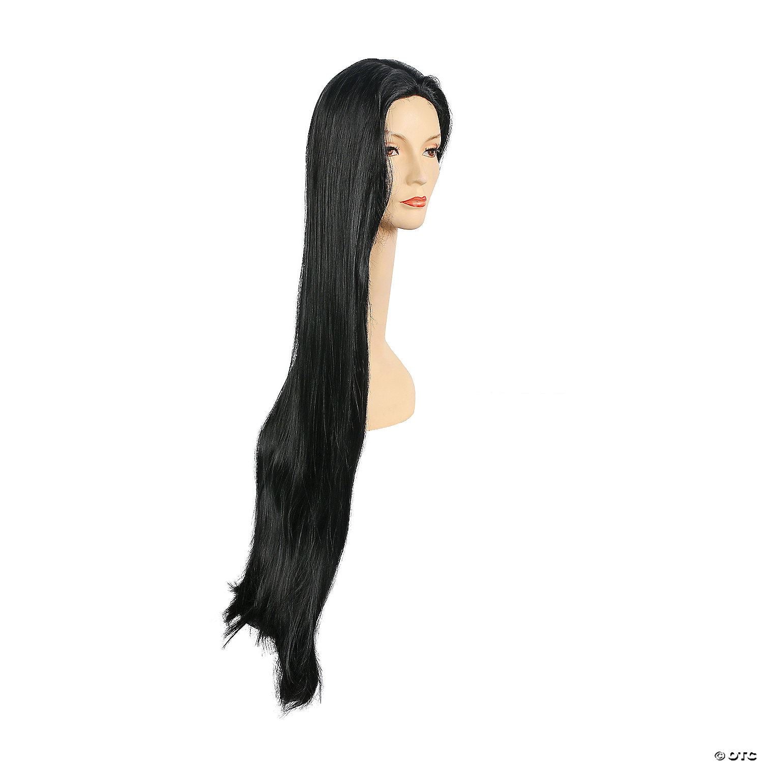 40" Long Straight 1448 Wig Black 1