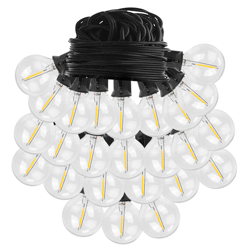 25FT Decorative Globe String Lights Outdoor Indoor 25Pcs Bulb Light Strings 6613