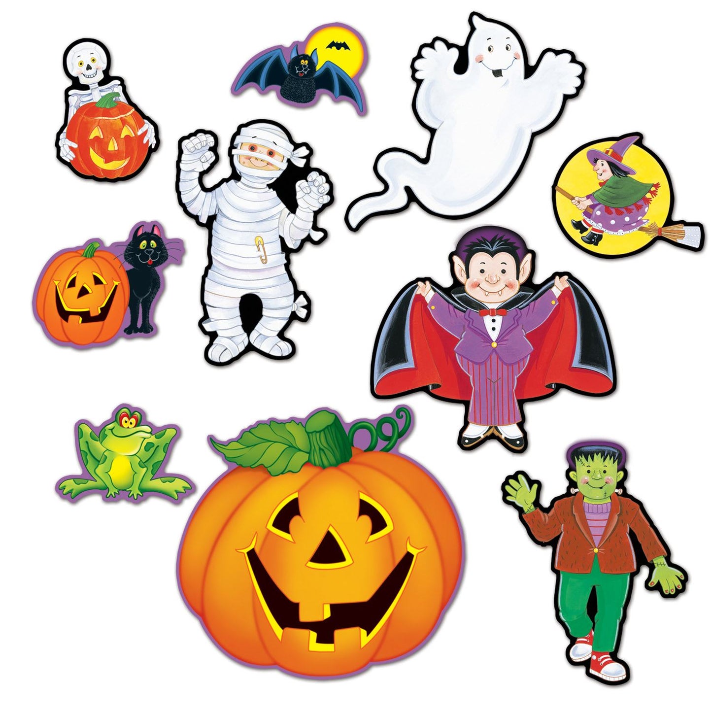 Beistle Halloween Character Cutouts | Party Supply | Decoration