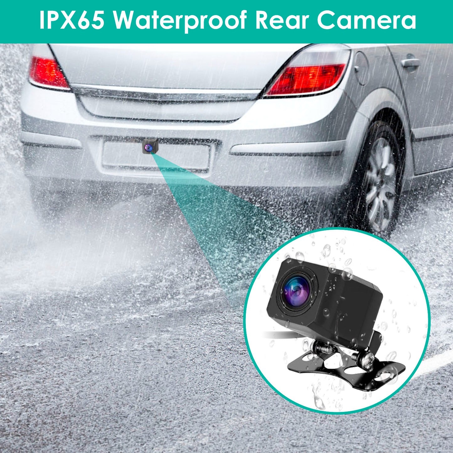 4K/1080P Dual Chanel Car Dash Cam 2.4GHz WiFi Car Camera Mini Driving Recorder