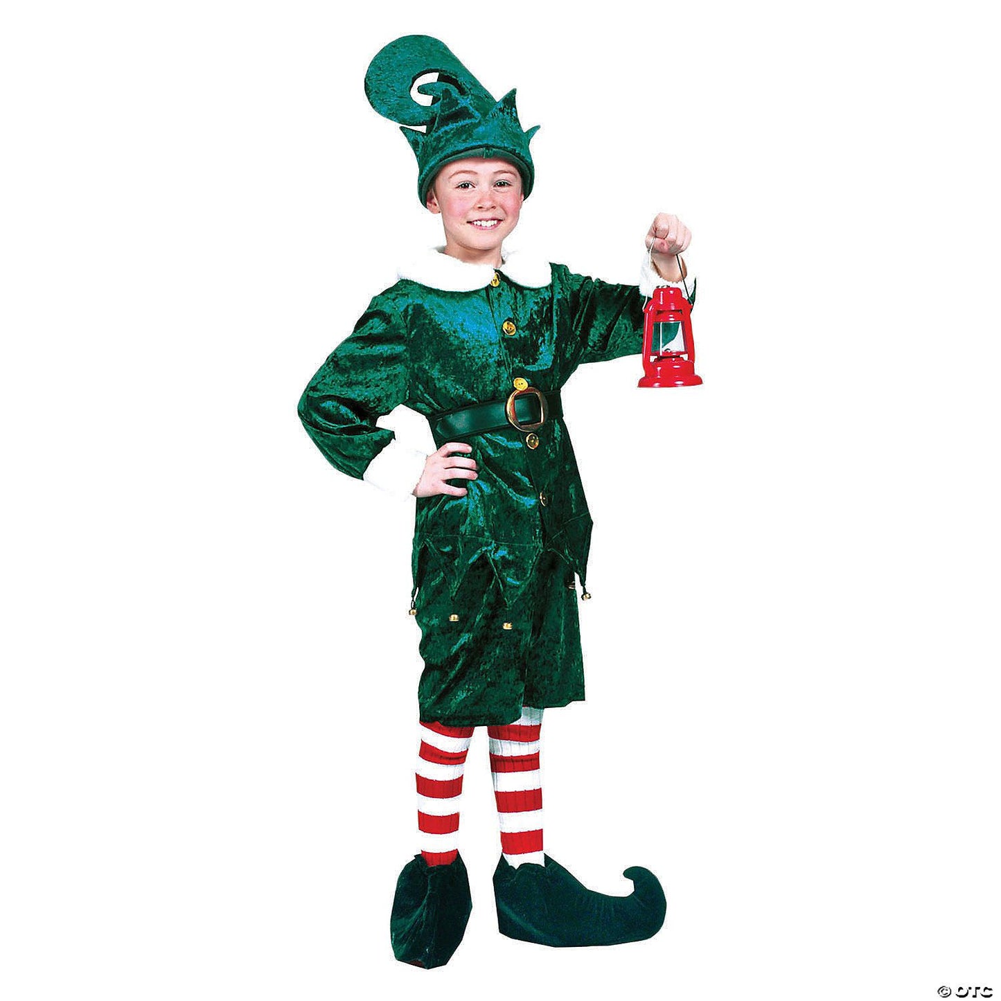 Boys | Child?ÇÖs Holly Jolly Elf Costume - Small