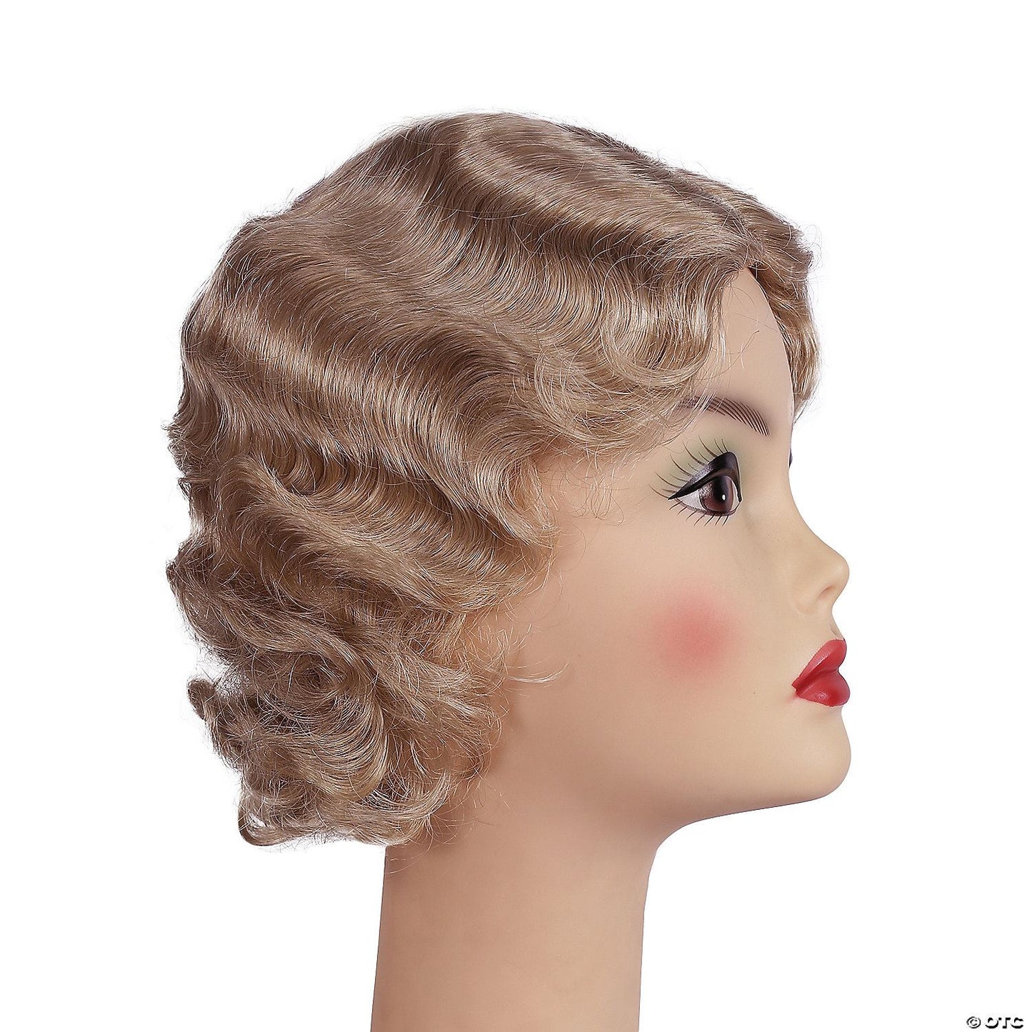 Womens Fingerwave Fluff Wig | Champagne Blonde
