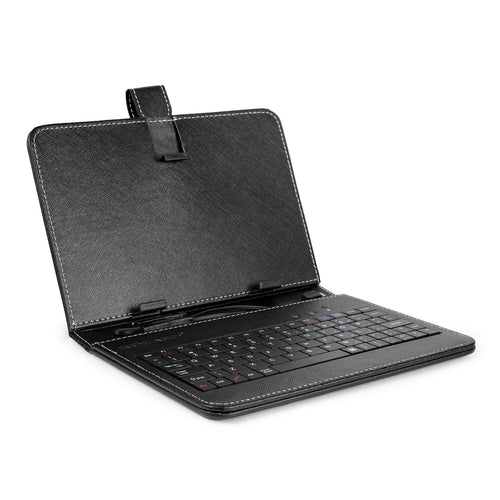 7.9in Protective Keyboard Case w/ Keyboard PU Leather Back Stand Tablet Cover