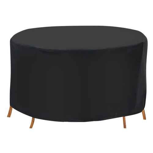 73x43in Circular Table Cover 4-Seat UV Water Resistant Outdoor Furniture