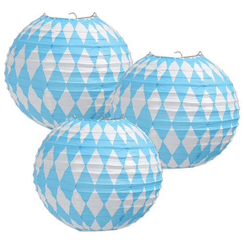 Beistle Oktoberfest Paper Lanterns | Party Supply | Decoration