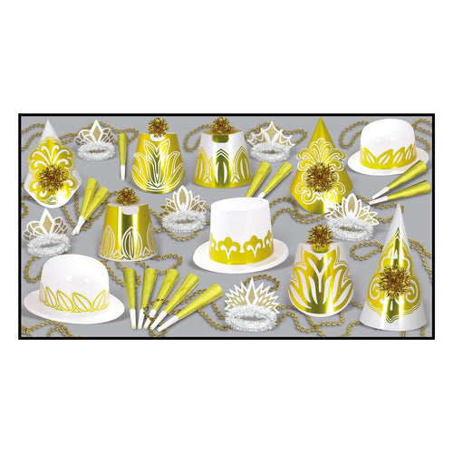 Beistle Golden Nugget Assortment (for 50 people) - New Years | Party Supply