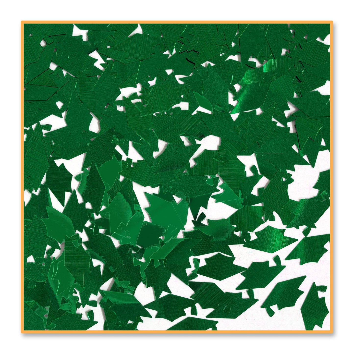 Beistle Grad Cap Green Confetti - Graduation | Party Supply | Decoration