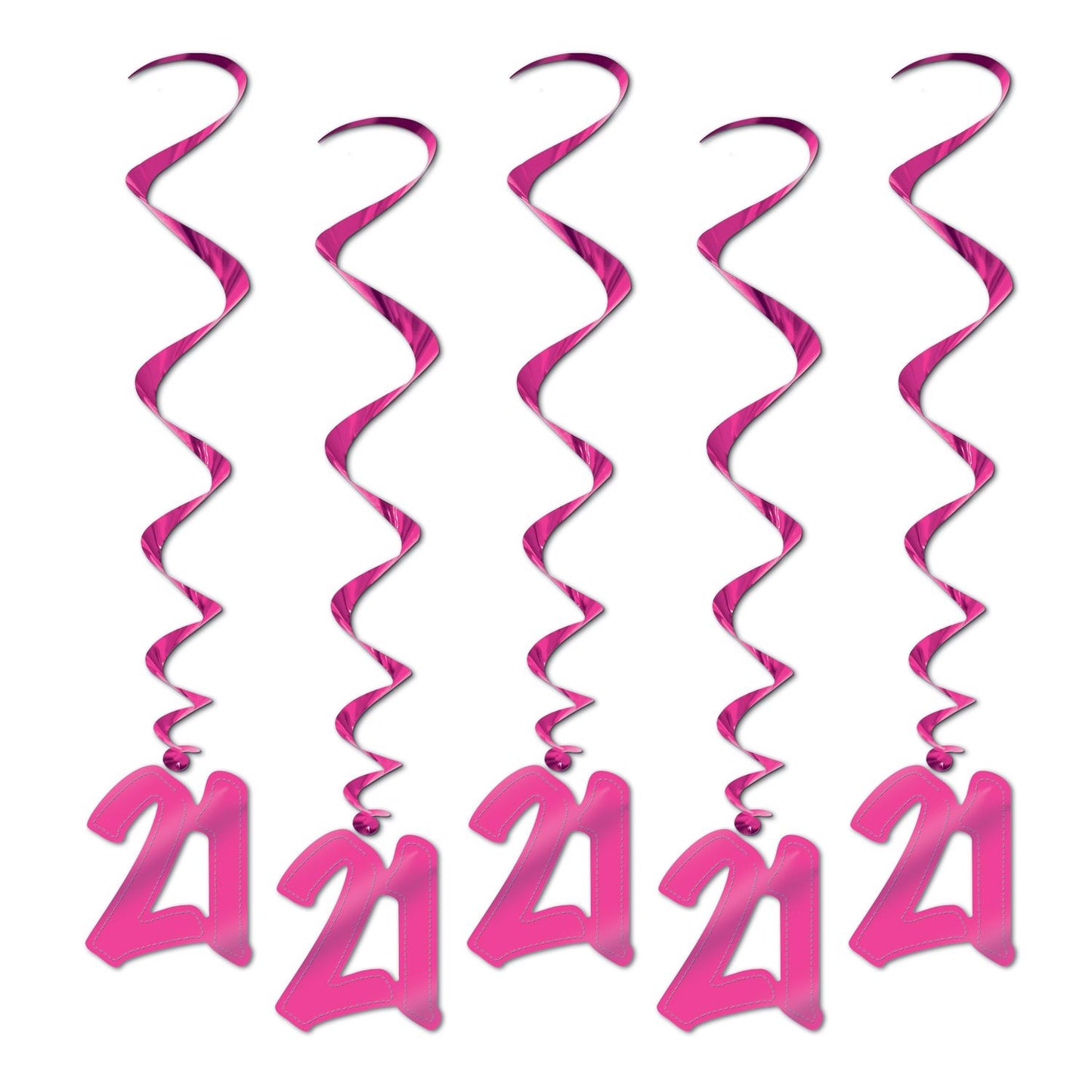 Beistle 21st Whirls - 21st Birthday | Party Supply | Decoration