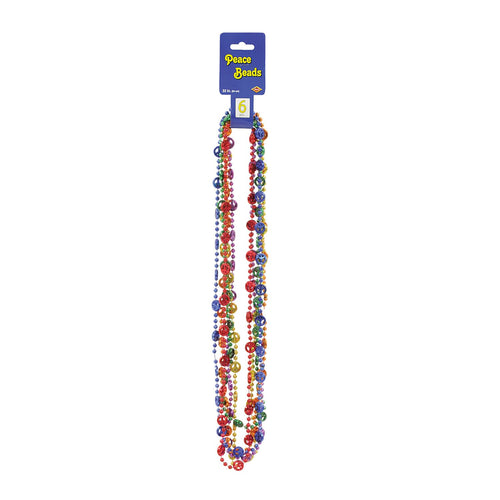 Beistle Peace Beads - 60's | Party Supply | Decoration