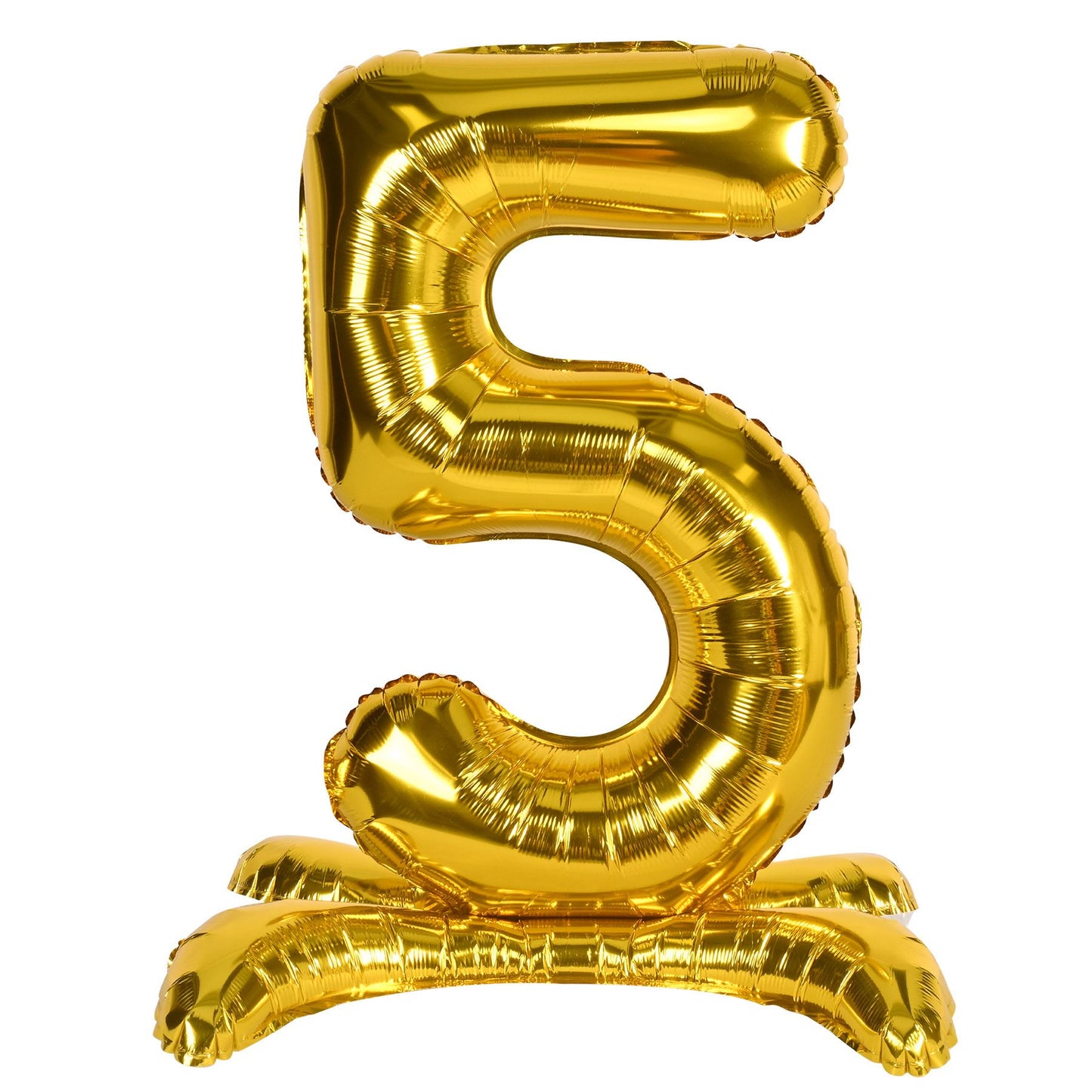 Beistle Self-Standing Balloon Number "5" - Birthday-Age Specific | Party