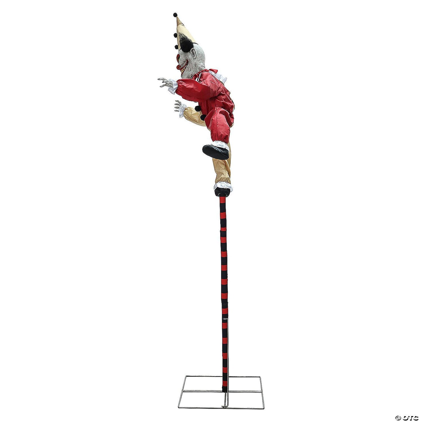 96" Sideshow Balancing Clown Animated Halloween Prop | Halloween Decoration