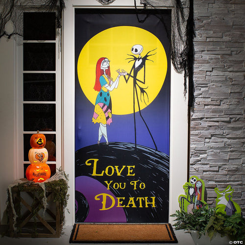 80" The Nightmare Before Christmas Love You to Death Wall Hanging Halloween