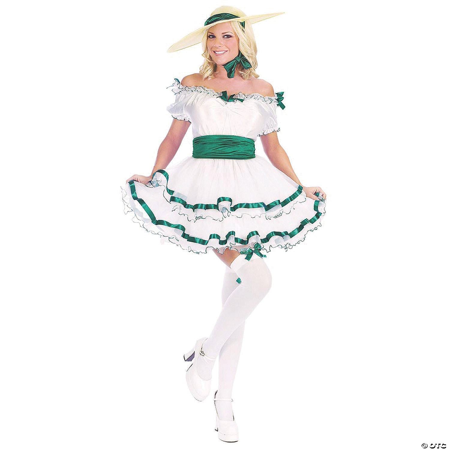 Womens Sexy Southern Belle Costume - Small/Medium