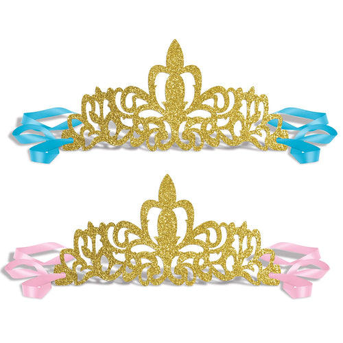 Beistle Princess Glittered Tiaras | Party Supply | Decoration