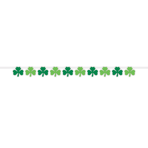 Beistle Shamrock Streamer - St. Patricks | Party Supply | Decoration