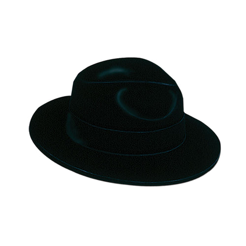 Beistle Black Velour Fedora - 20's | Party Supply | Decoration