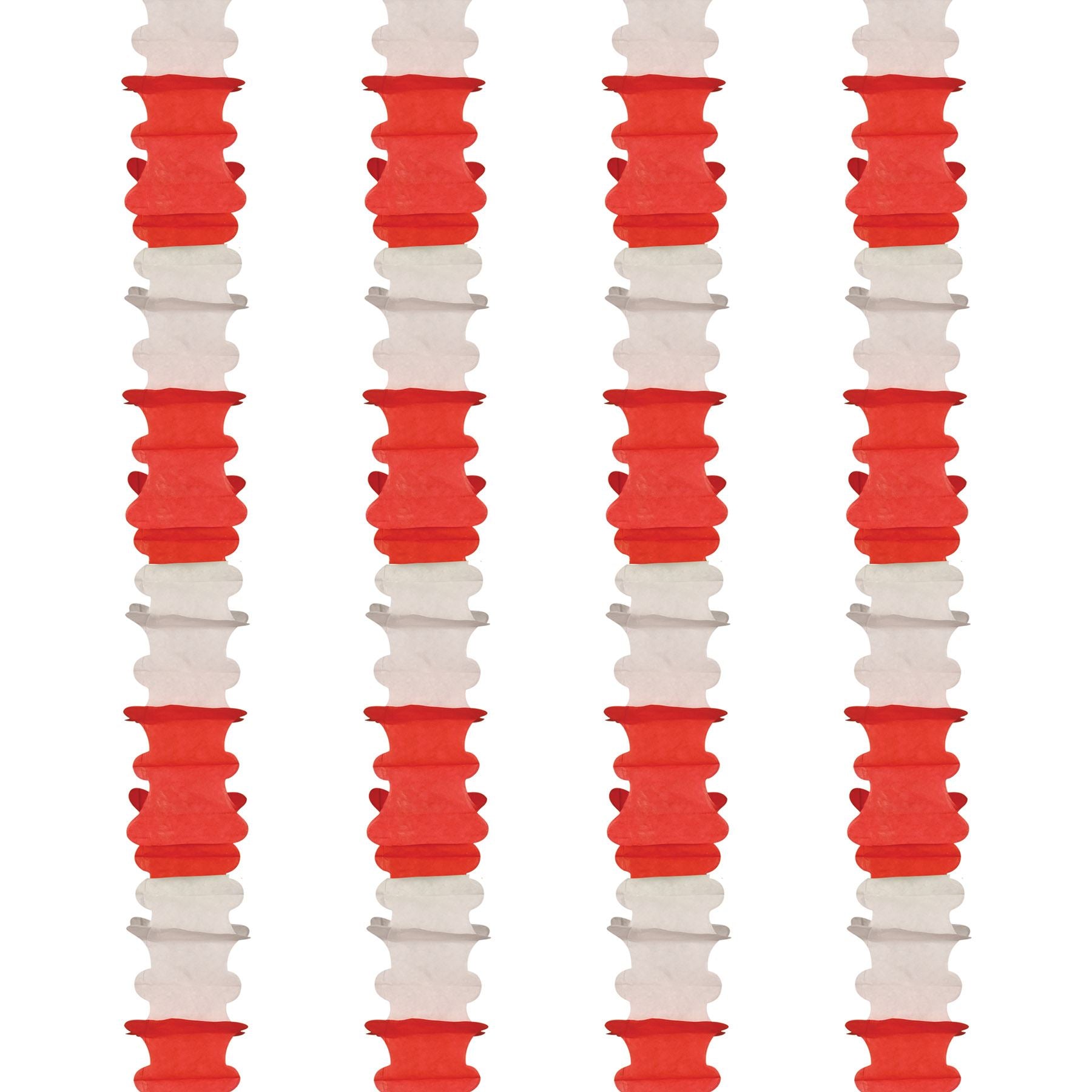 Beistle Ceiling Drops - Red and White - Valentines | Party Supply | Decoration