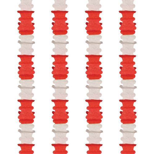 Beistle Ceiling Drops - Red and White - Valentines | Party Supply | Decoration