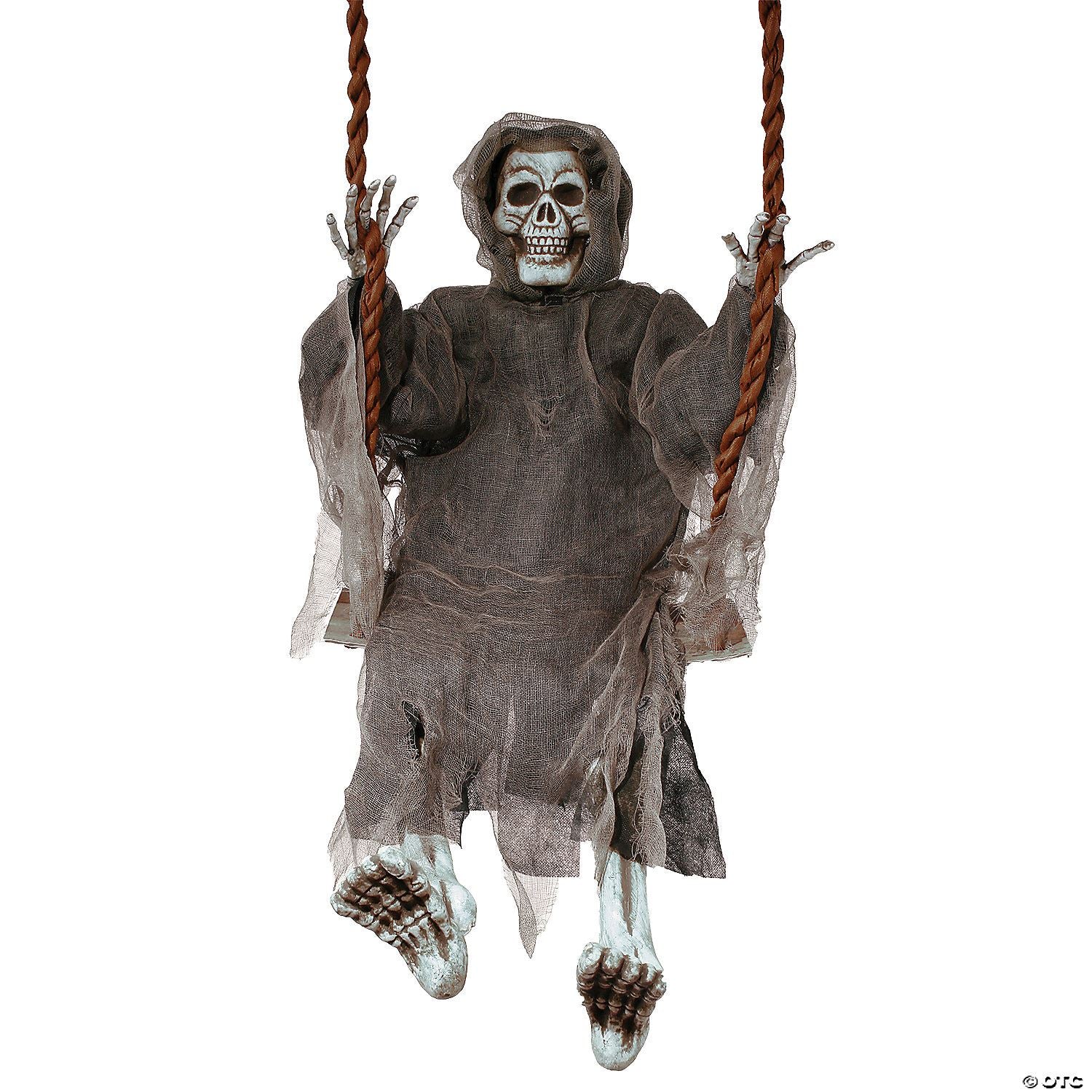 36" Reaper On Swing Decoration | Halloween Decoration