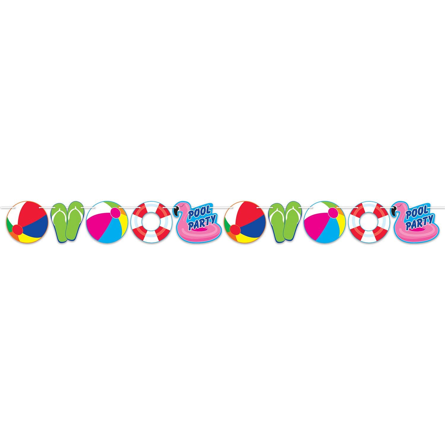 Beistle Pool Party Streamer - Spring/Summer | Party Supply | Decoration