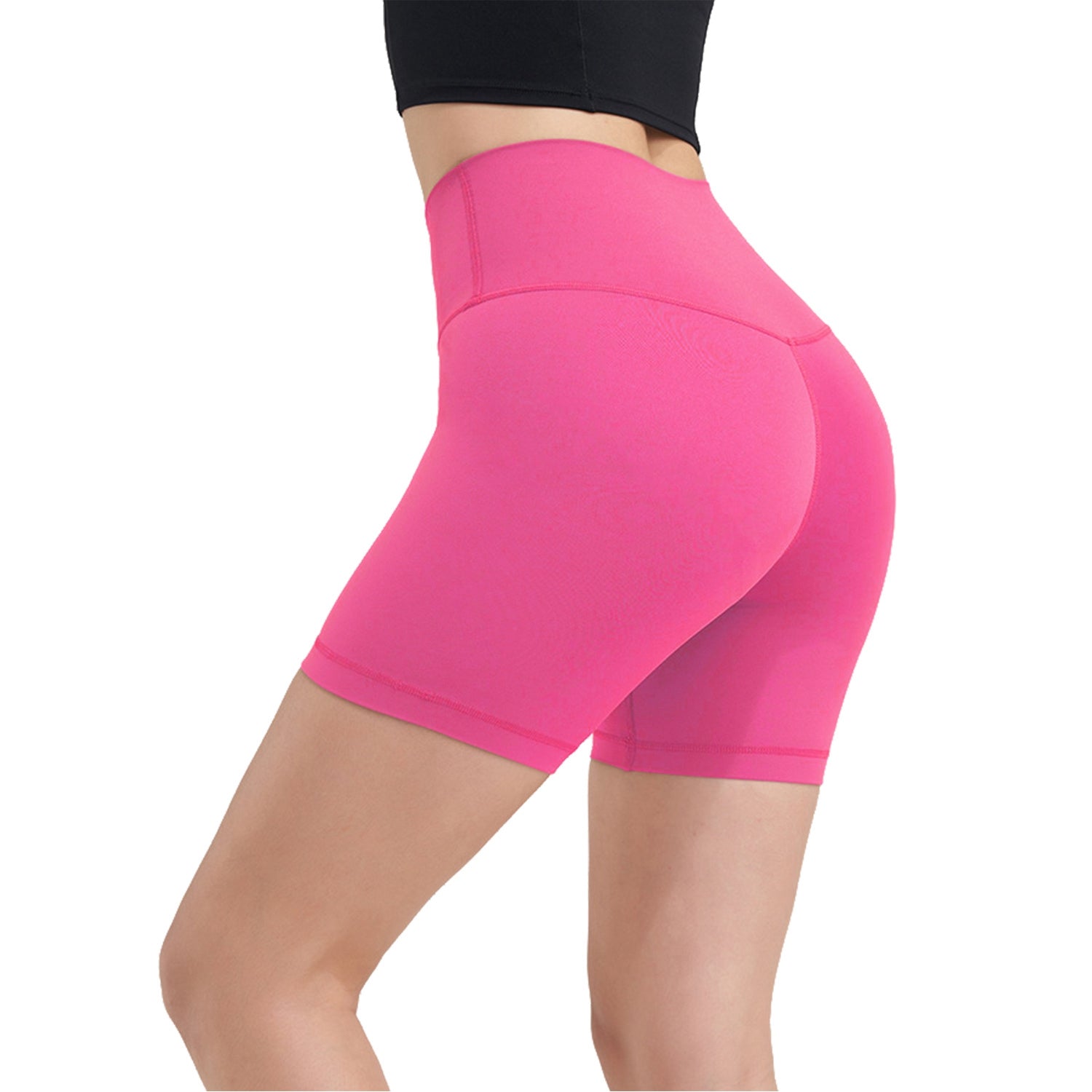 Women s High Waist Biker Shorts Tummy Control Pants Athletic Leggings Spandex