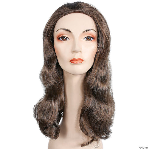 Womens Long Page Wig | Light Brown