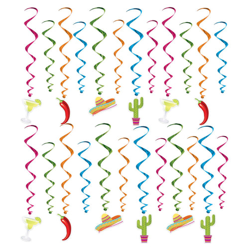 Beistle Fiesta Whirls - Fiesta/Cinco de Mayo | Party Supply | Decoration