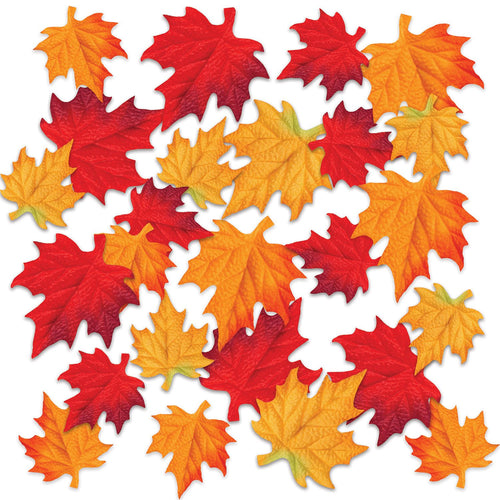 Beistle Deluxe Fabric Autumn Leaves - Party Supply Thanksgiving / Fall