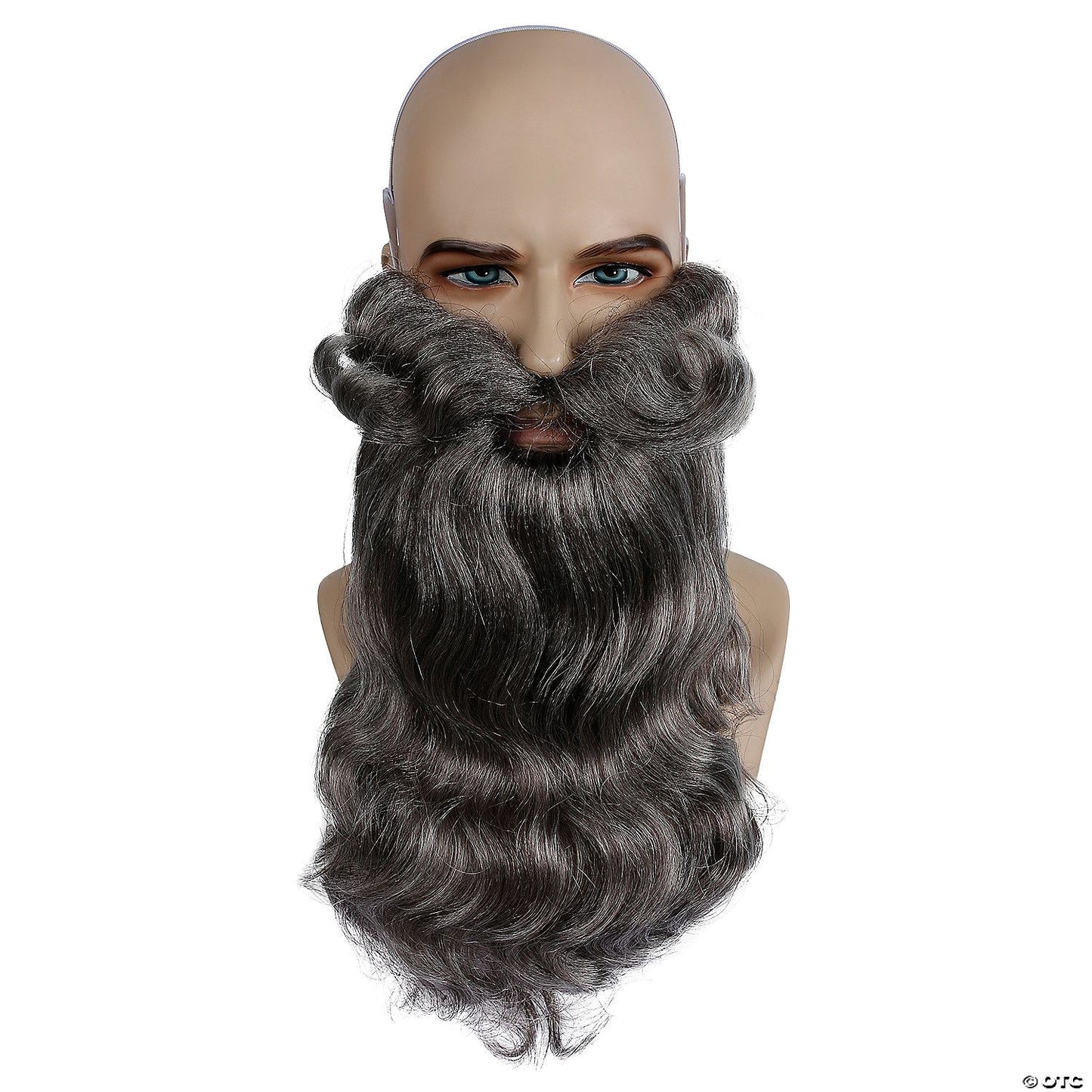 Mens Gray Strap Beard