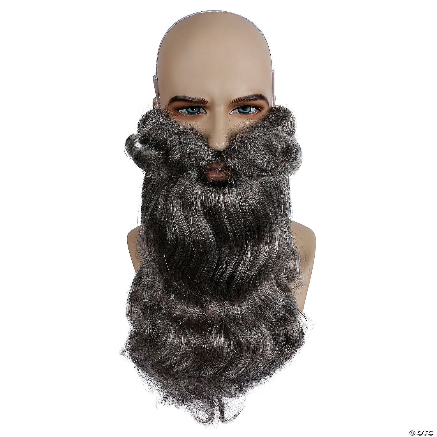 Mens Gray Strap Beard